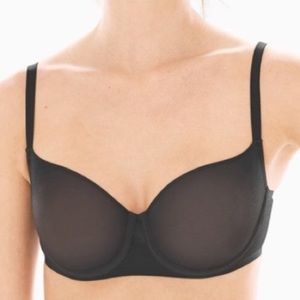 Soma Sheer Mesh Balconette Bra